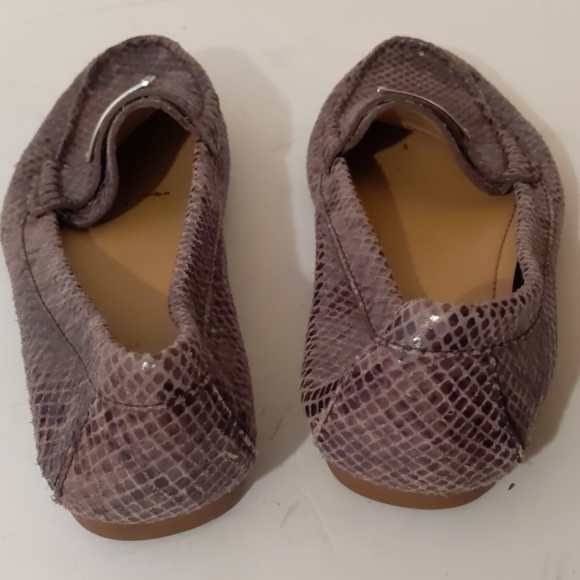 Coach Frederica snake leather loafers-sz 6B - Picture 2 of 7